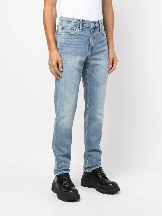 rag & bone Slim-fit jeans Blauw