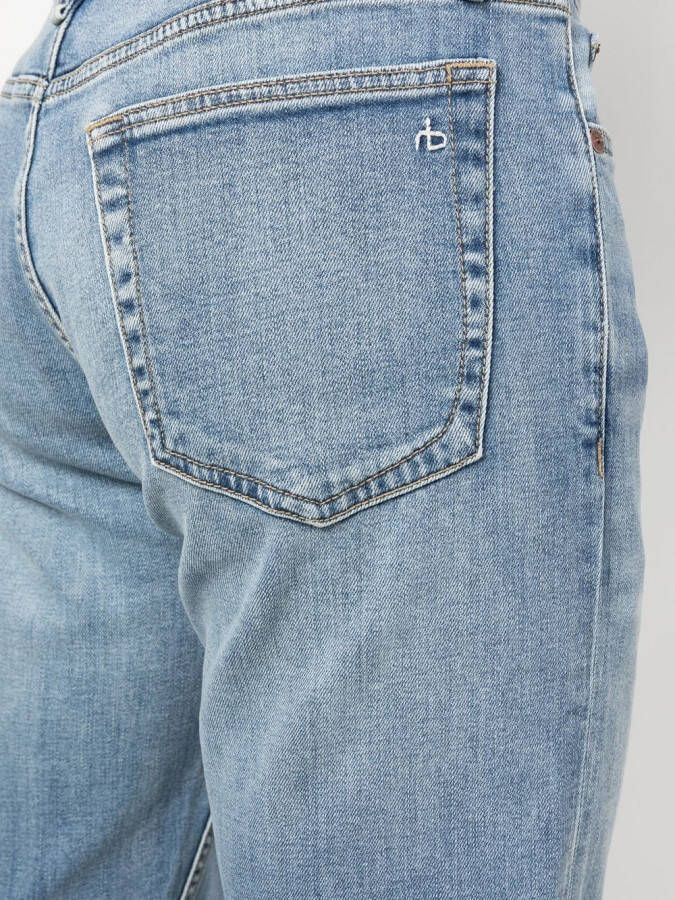 rag & bone Slim-fit jeans Blauw