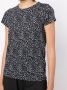 Rag & bone T-shirt met luipaardprint Zwart - Thumbnail 5
