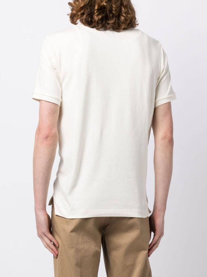 rag & bone Poloshirt met geborduurd logo Wit