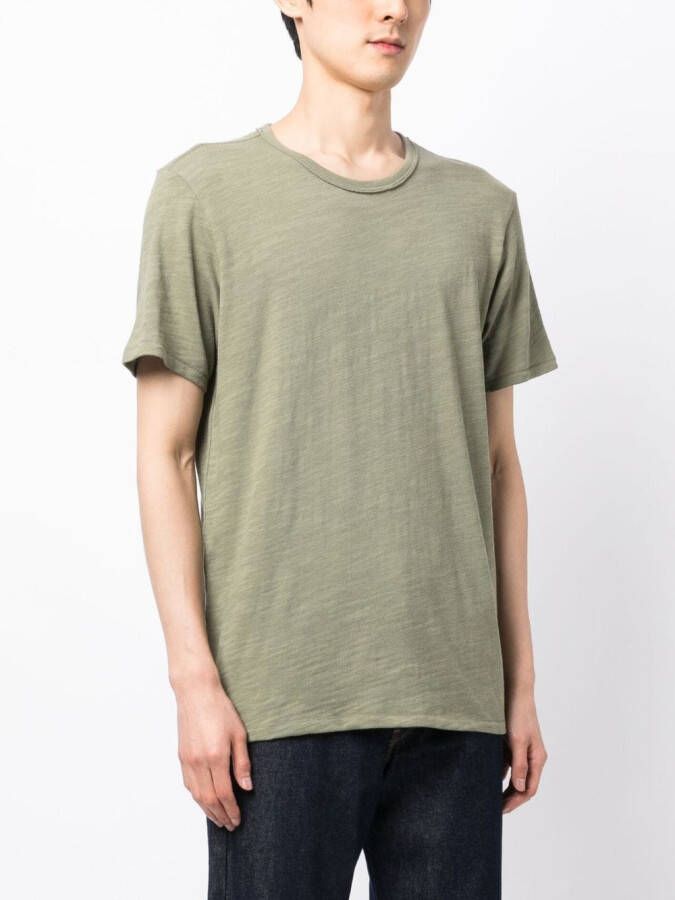 rag & bone T-shirt met ronde hals Groen