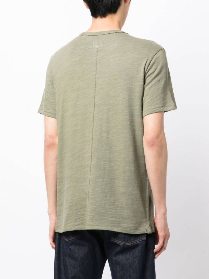 rag & bone T-shirt met ronde hals Groen