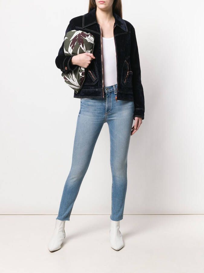 rag & bone Skinny jeans Blauw