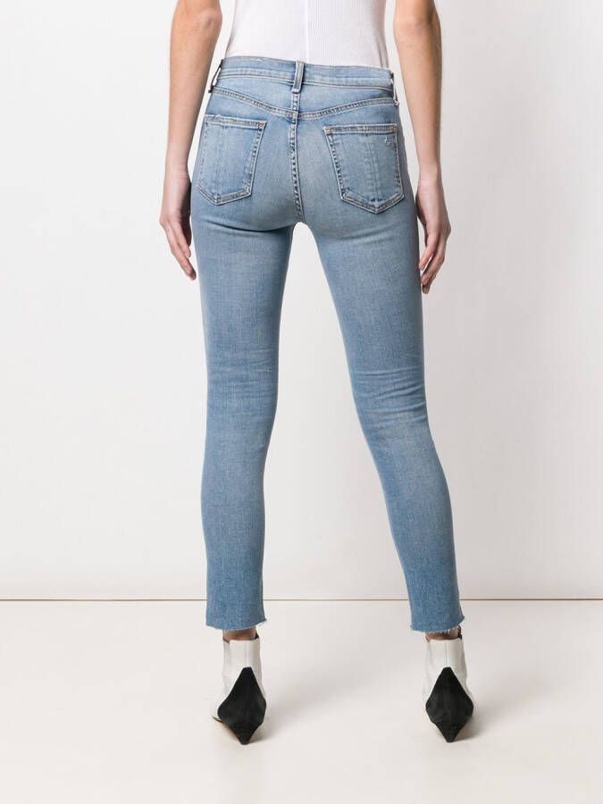 rag & bone Skinny jeans Blauw