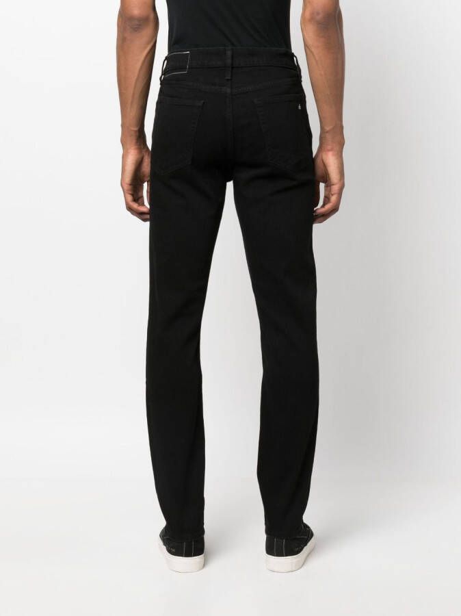 rag & bone Slim-fit jeans Zwart