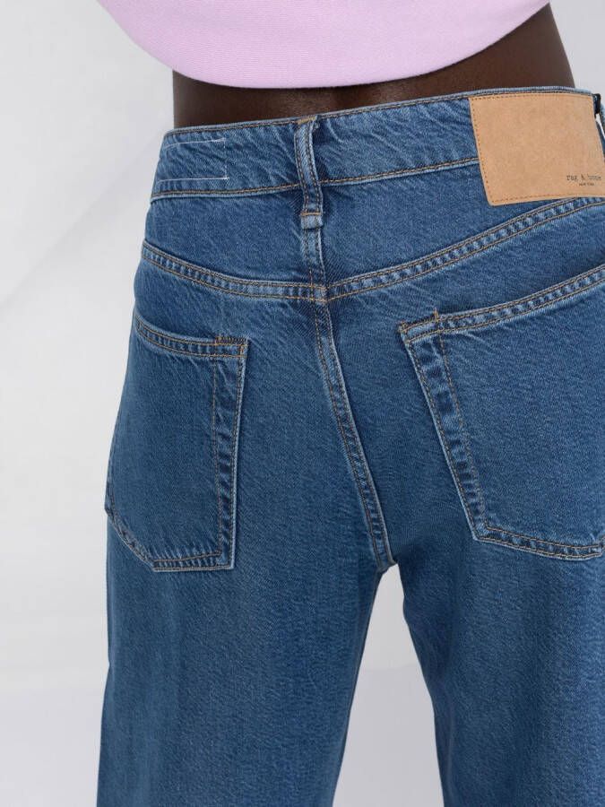 rag & bone Straight jeans Blauw