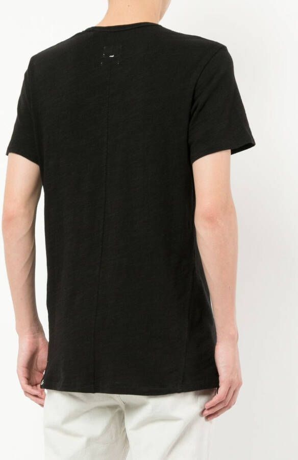 rag & bone T-shirt met ronde hals Zwart
