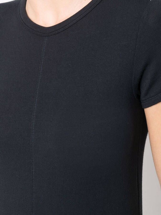 rag & bone T-shirt met stretch detail Zwart