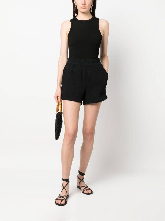 Rails Katoenen shorts Zwart