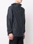 Rains Jack met capuchon Blauw - Thumbnail 4