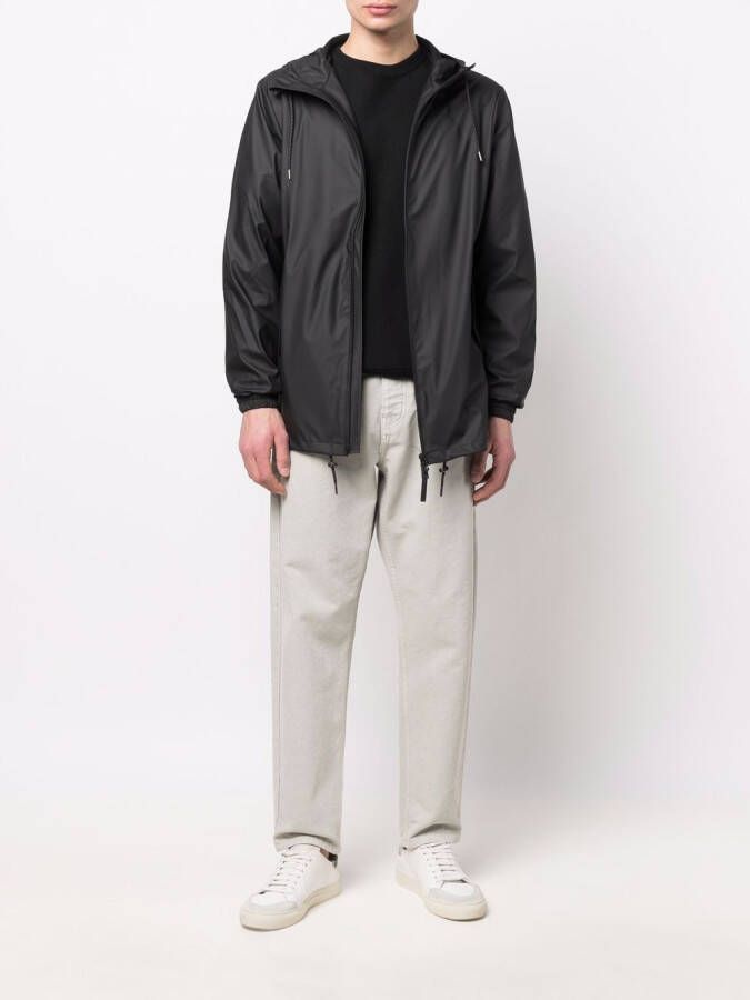 Rains Jack met capuchon Zwart