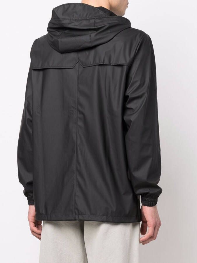 Rains Jack met capuchon Zwart