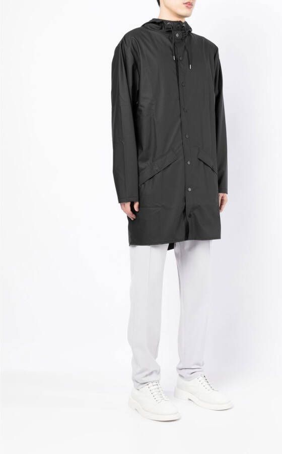 Rains Jack met capuchon Zwart