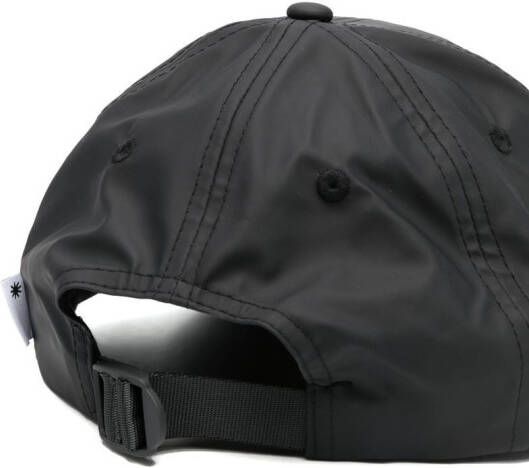 Rains Pet met print Zwart