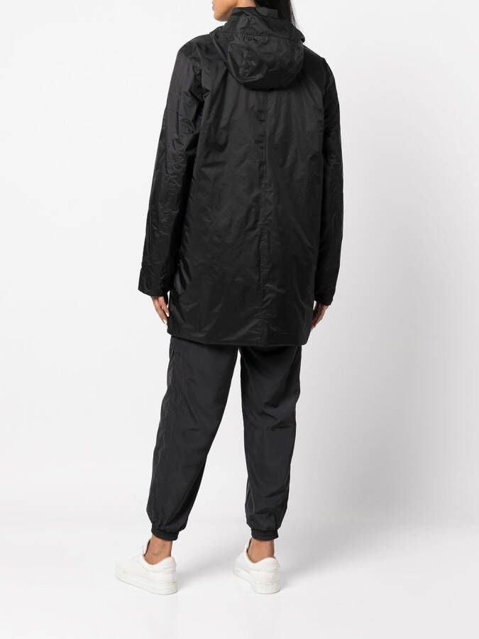 Rains Regenjas met capuchon Zwart