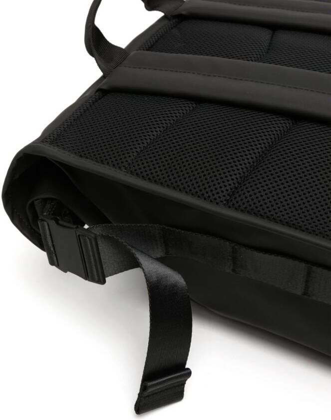 Rains Rugzak met rolltop Zwart
