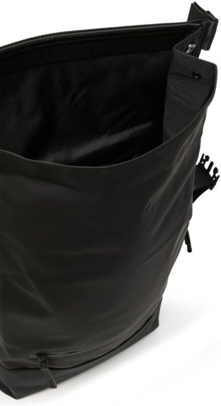 Rains Rugzak met rolltop Zwart