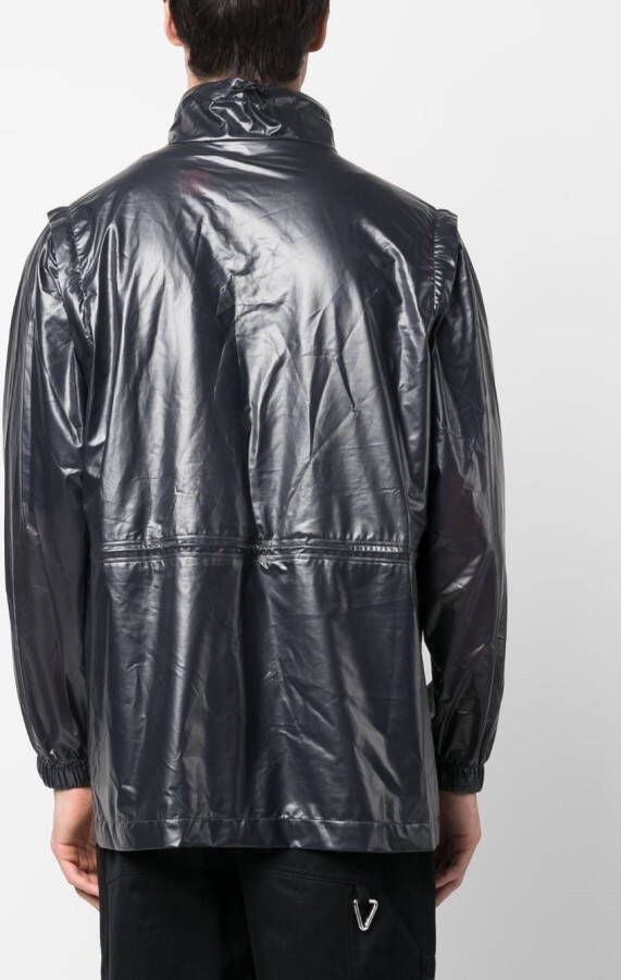 Rains Regenjas met ritssluiting Grijs