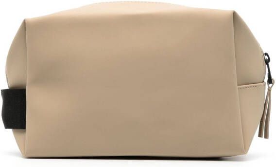 Rains Toilettas met rits Beige