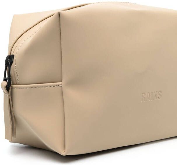 Rains Toilettas met rits Beige