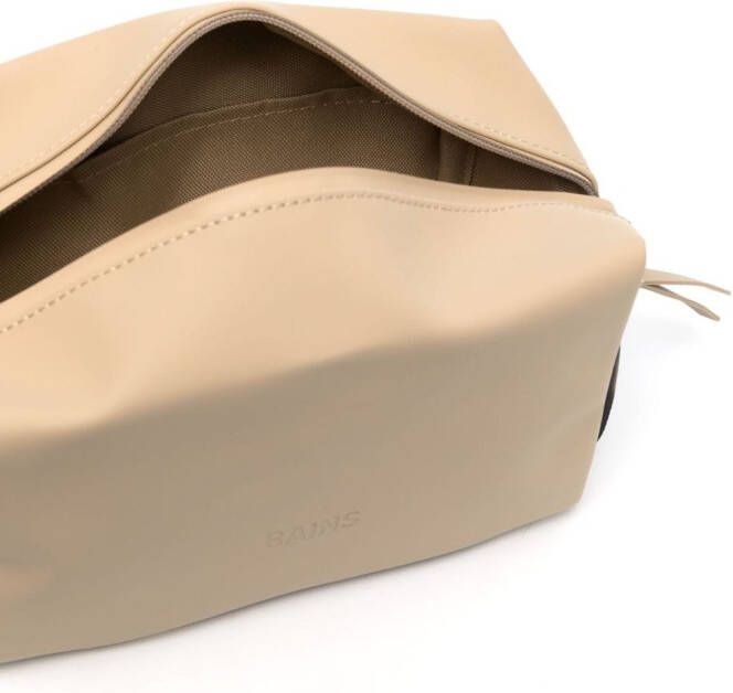 Rains Toilettas met rits Beige