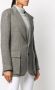 Ralph Lauren Collection Blazer met visgraatpatroon Zwart - Thumbnail 3
