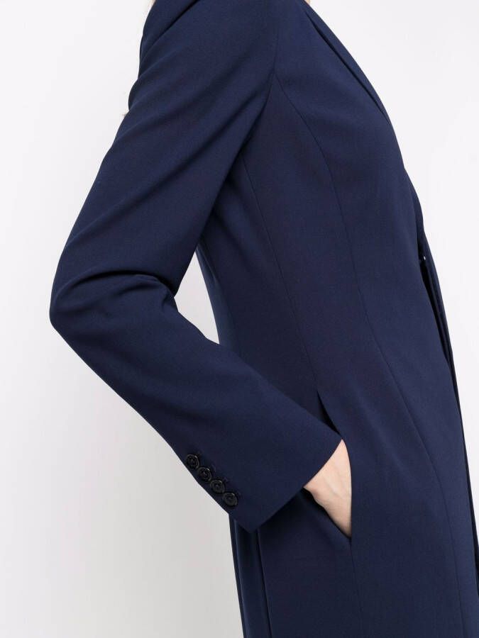 Ralph Lauren Collection Blazerjurk met lange mouwen Blauw