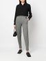 Ralph Lauren Collection Broek met pied-de-poule print Zwart - Thumbnail 2