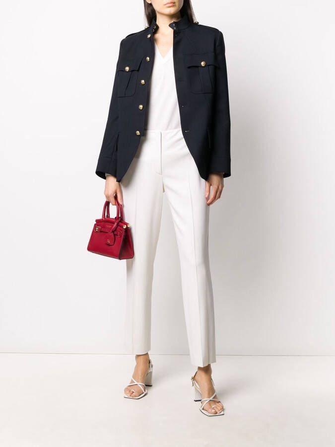 Ralph Lauren Collection Broek met toelopende pijpen Beige