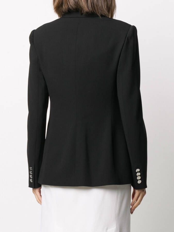 Ralph Lauren Collection Colbert van wol en crêpe Zwart