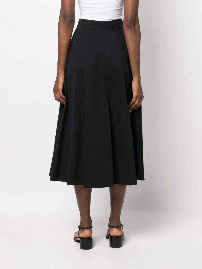 Ralph Lauren Collection A-lijn rok Zwart