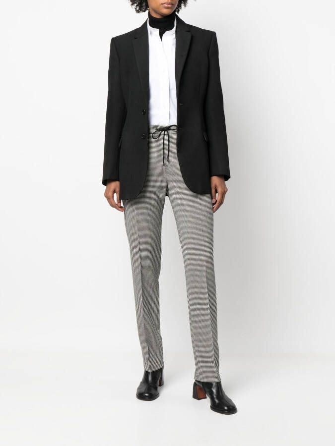 Ralph Lauren Collection Geruite pantalon Zwart