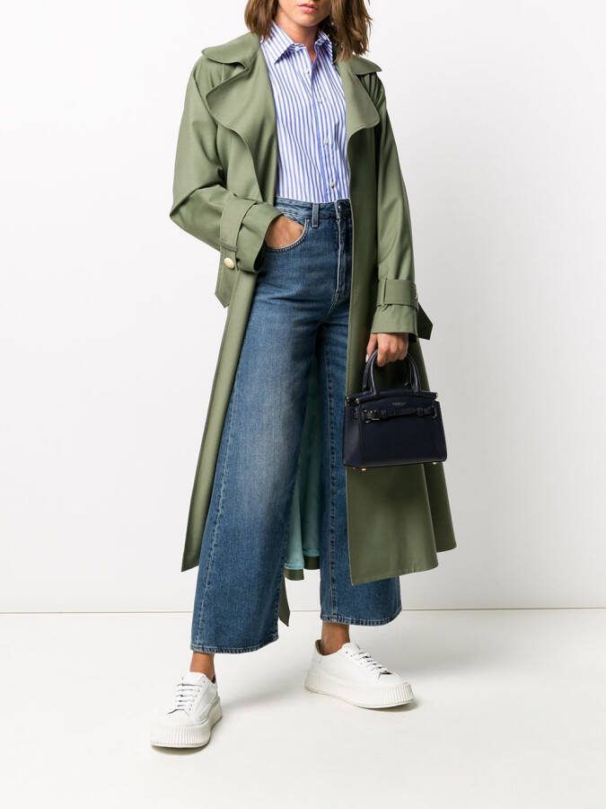 Ralph Lauren Collection Gestreepte blouse Blauw