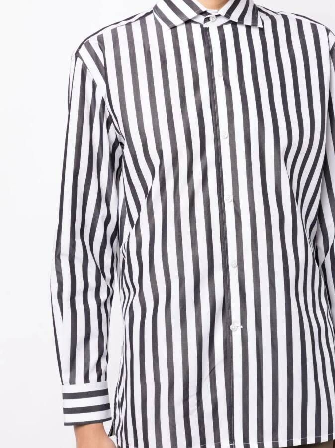 Ralph Lauren Collection Gestreepte blouse Blauw