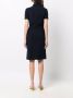 Ralph Lauren Collection Getailleerde midi-jurk Blauw - Thumbnail 4