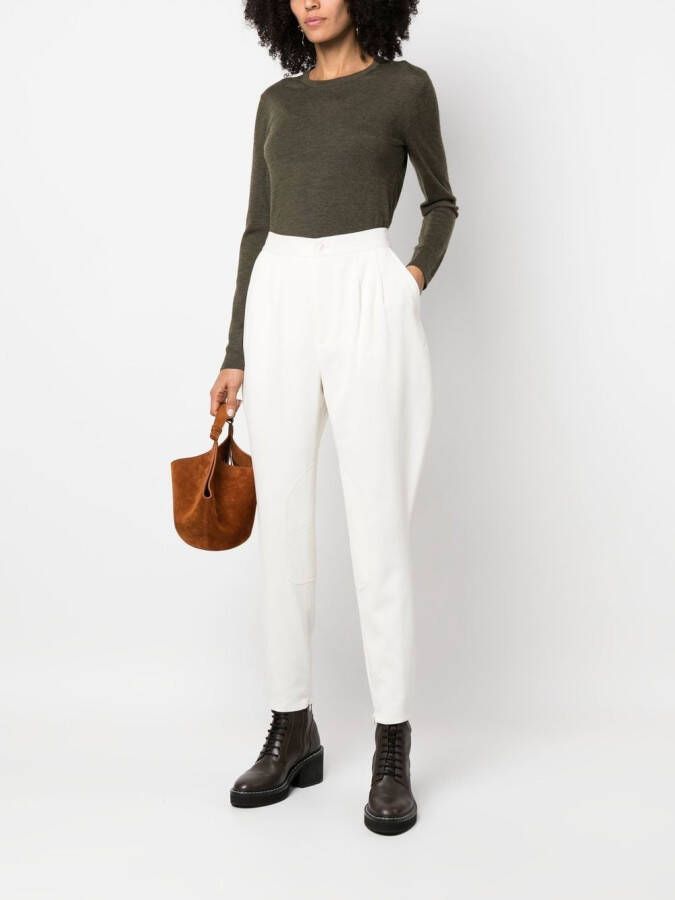 Ralph Lauren Collection Cropped broek Wit