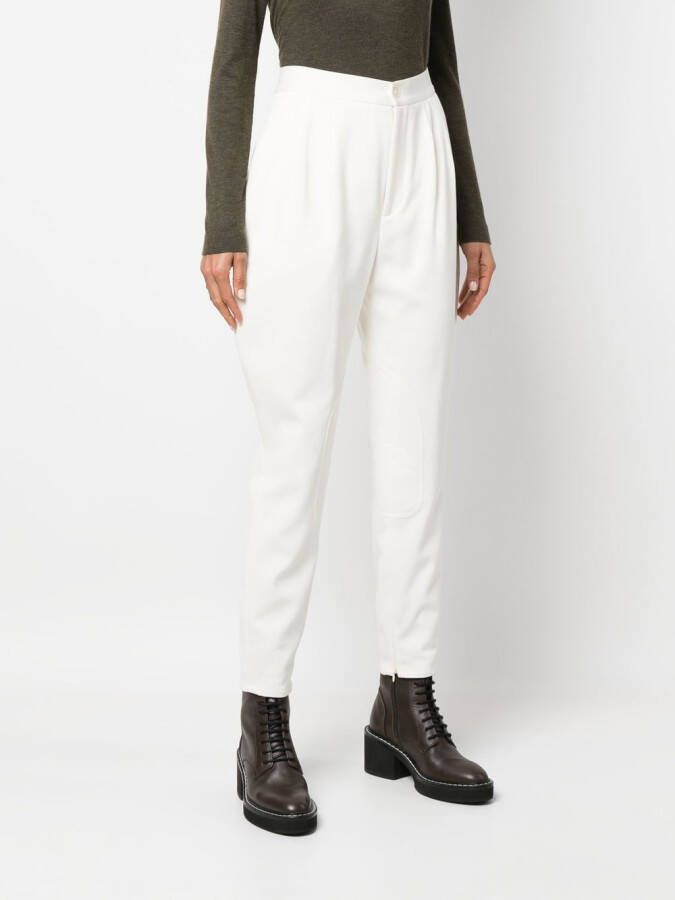 Ralph Lauren Collection Cropped broek Wit