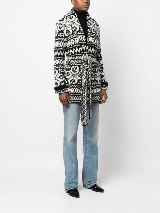 Ralph Lauren Collection Intarsia vest Zwart