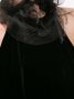 Ralph Lauren Collection Jurk met halternek Zwart - Thumbnail 5