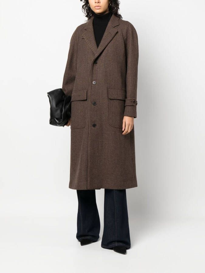 Ralph Lauren Collection Geruite jas Bruin