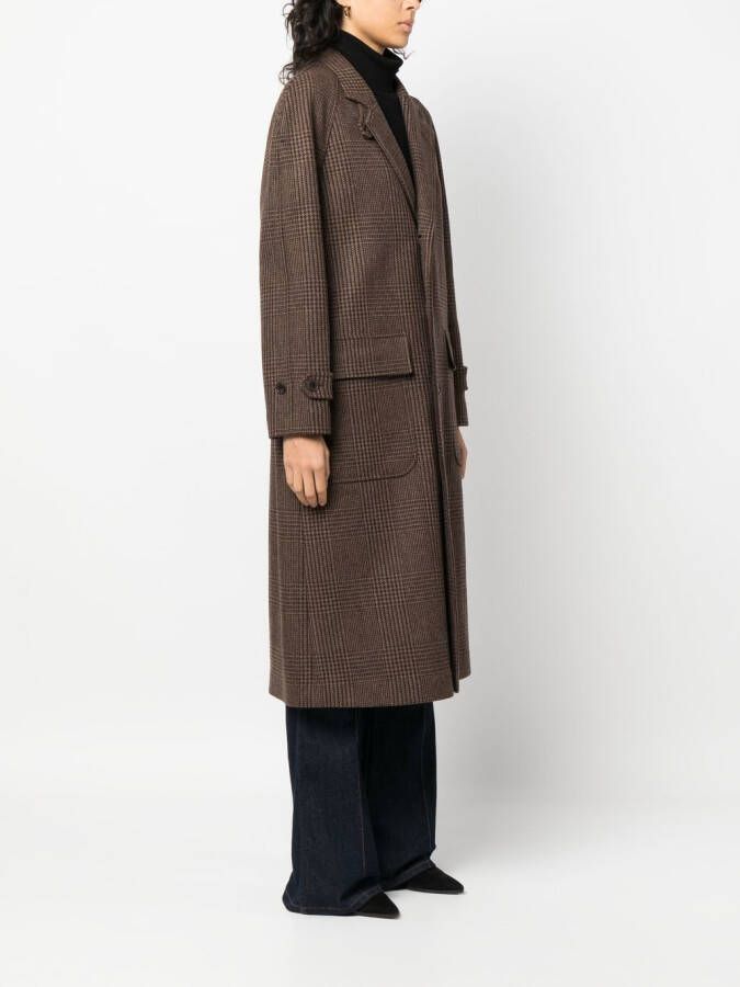 Ralph Lauren Collection Geruite jas Bruin