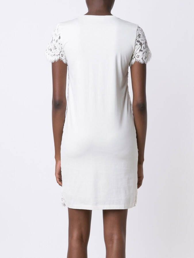 Ralph Lauren Collection lace dress Wit