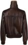 Ralph Lauren Collection Leren jack Bruin - Thumbnail 2