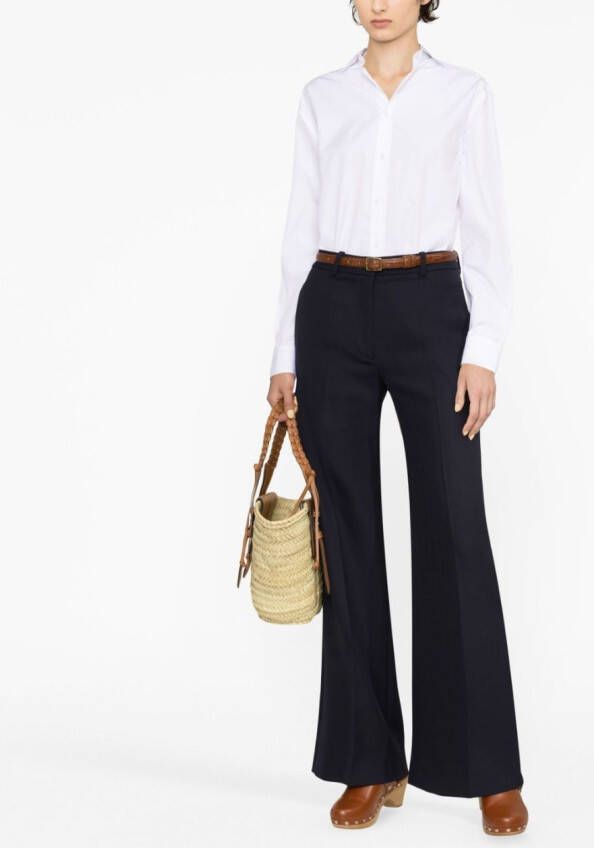 Ralph Lauren Collection Katoenen blouse Wit