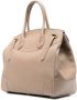 Ralph Lauren Collection Ricky leren shopper Beige - Thumbnail 3