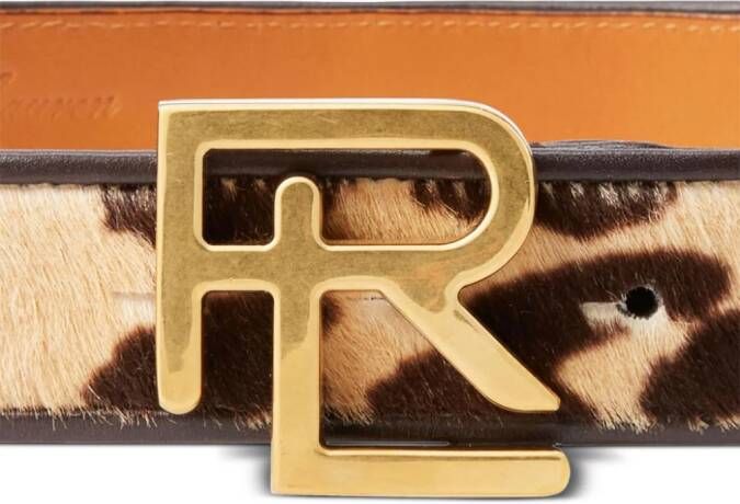 Ralph Lauren Collection Riem met logo Beige
