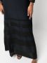 Ralph Lauren Collection Semi-doorzichtige maxi-jurk Zwart - Thumbnail 5