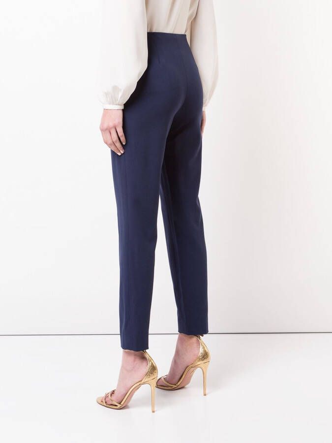 Ralph Lauren Collection slim-fit broek Blauw