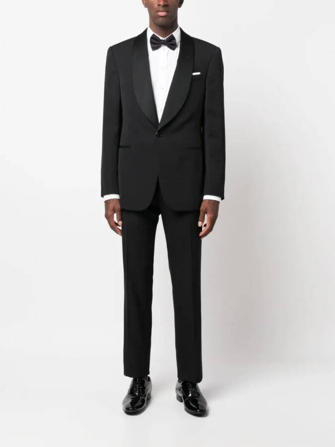 Ralph Lauren Purple Label Smoking met enkele rij knopen Zwart
