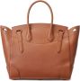 Ralph Lauren Collection Soft Ricky 33 leren shopper Bruin - Thumbnail 2